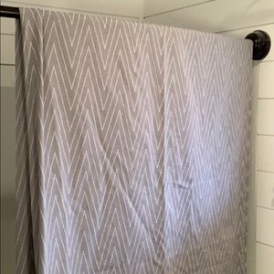 Chevron Shower Curtain